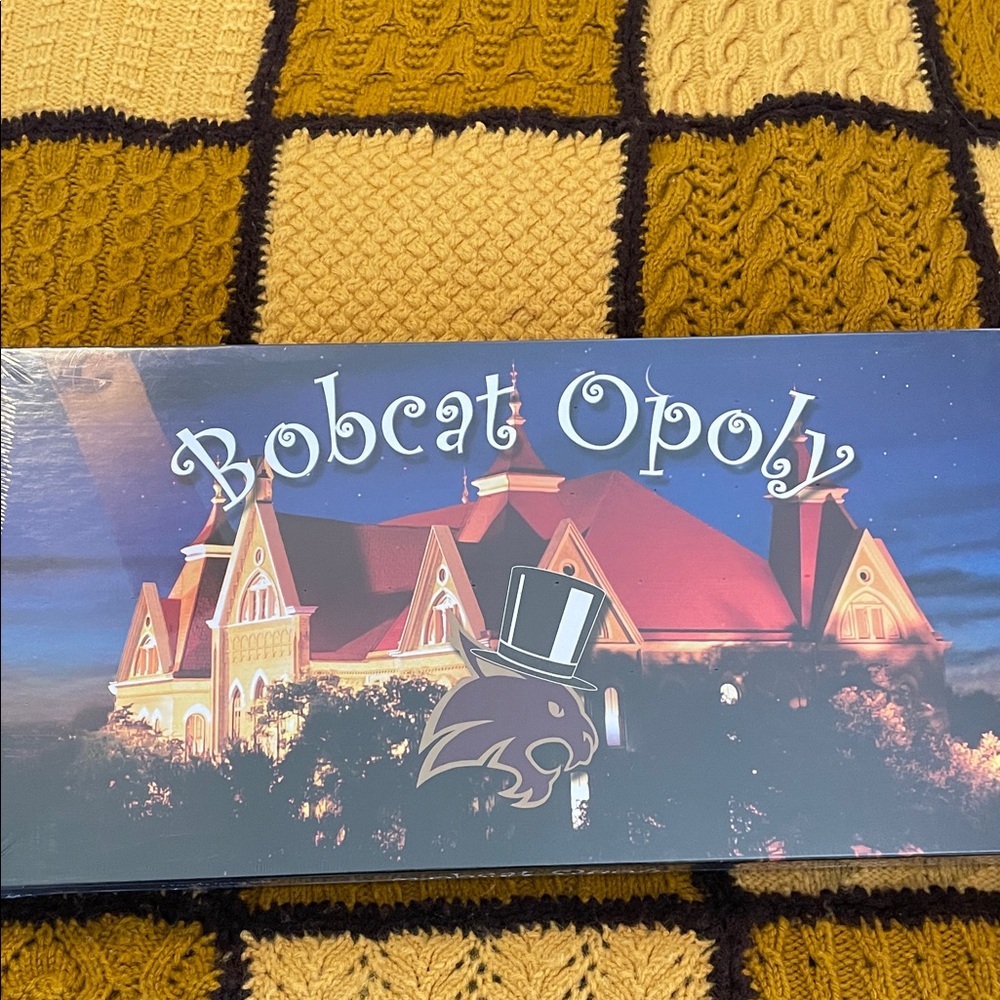NIB Bobcat-opoly Game. Unopened! Original Edition- Texas State or SWTSU Grads!!